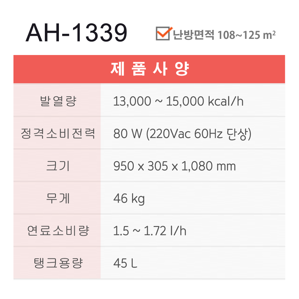 에어렉스 돈풍기 AH-1339 (27~37평형)